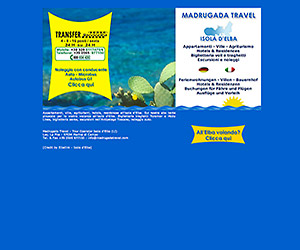 Elbalink Web-partner - Siti Internet - Isola d'Elba - Agenzia Madrugada Travel