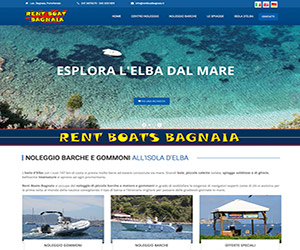 Elbalink Agenzia Web - Siti Web - Isola d'Elba - Noleggio Barche e Gommoni