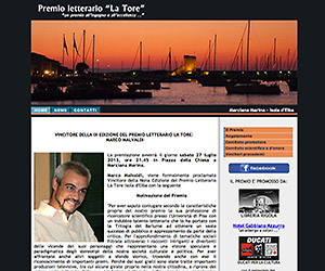 Elbalink Agenzia Web - Siti Web - Isola d'Elba - Premio Letterario La Torre