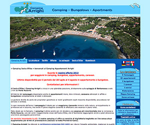 Elbalink Web-partner - Siti Internet - Isola d'Elba - Camping Arrighi
