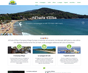 Elbalink Web-partner - Siti Internet - Isola d'Elba - Camping Europa