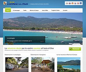 Elbalink Web-partner - Siti Internet - Isola d'Elba - Camping La Foce