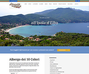 Elbalink Webpartner isola d'Elba - Hotel 10 Colori