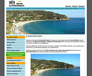 Elbalink Webpartner isola d'Elba - Hotel La Conchiglia