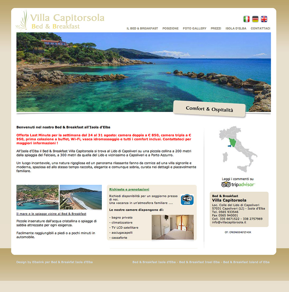 Residence Villa Capitorsola - Isola d'Elba