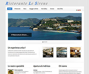 Elbalink Agenzia Web - Siti Web - Isola d'Elba - Ristorante Le Sirene
